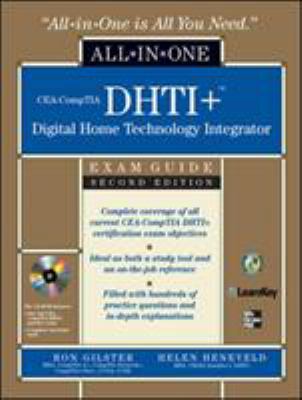 Cea-Comptia Dhti+ Digital Home Technology Integ... 0071546650 Book Cover