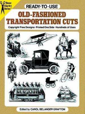 Ready-To-Use Old-Fashioned Transportation Cuts 0486254127 Book Cover
