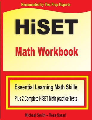 HiSET Math Workbook: Essential Learning Math Sk... 1646122275 Book Cover
