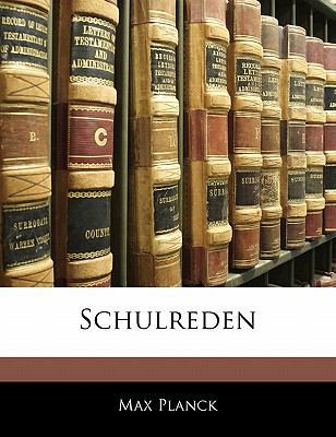 Schulreden [German] 1141147483 Book Cover