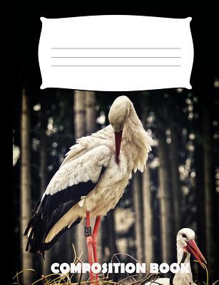 Composition Book: Stork Composition Notebook Wi... 1073036111 Book Cover