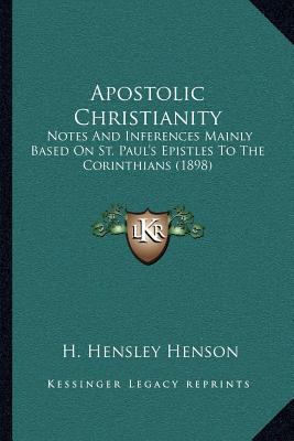 Apostolic Christianity: Notes And Inferences Ma... 1164040499 Book Cover