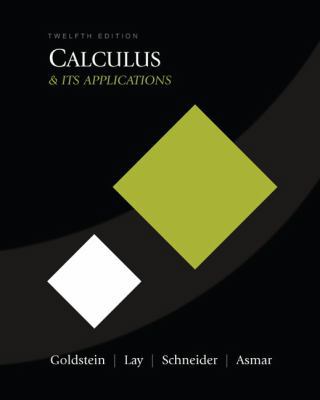 Calculus and Its Applications (12th Edition) B011SJU74A Book Cover