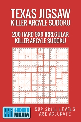 Texas Jigsaw Killer Argyle Sudoku: 200 Hard 9x9... 1705428851 Book Cover
