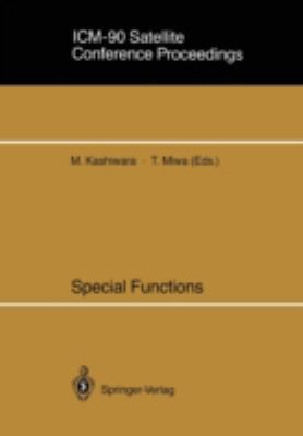 ICM-90 Satellite Conference Proceedings: Specia... 4431700854 Book Cover