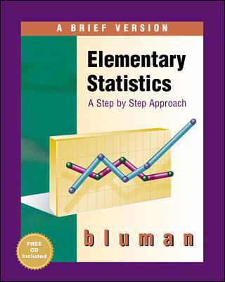 Elementary Statistics: A Brief Version 007234993X Book Cover