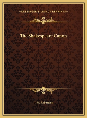 The Shakespeare Canon 1169739059 Book Cover