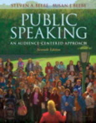 Public Speaking: An Audience-Centered Approach ... 0205611885 Book Cover