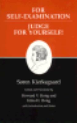 For Self-Examination / Judge for Yourself! 0691020663 Book Cover
