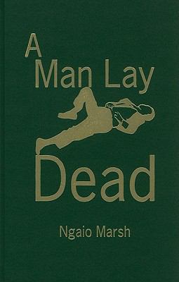 A Man Lay Dead 0884114880 Book Cover