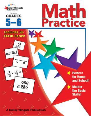 Math Practice, Grades 5 - 6 B00QFWRMY4 Book Cover