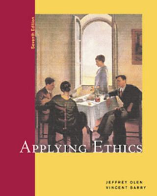 Applying Ethics: A Text with Readings (Non-Info... 0534561551 Book Cover