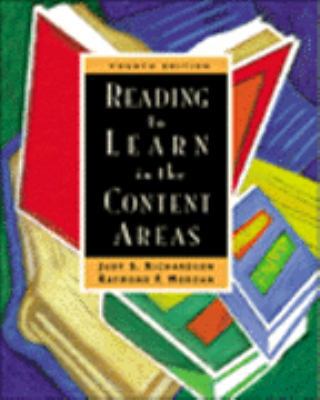 Reading to Learn in the Content Areas 0534508545 Book Cover