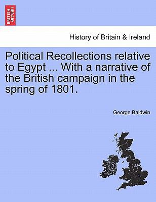 Political Recollections Relative to Egypt ... w... 1241498407 Book Cover