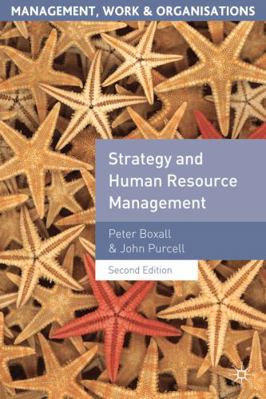 Strategy And Human Resource Management (Managem... 140399210X Book Cover