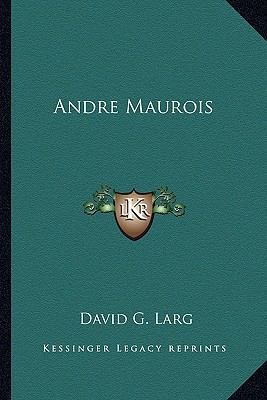Andre Maurois 1163138185 Book Cover