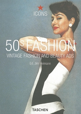 50s Fashion: Vintage Fashion and Beauty Ads 3822849332 Book Cover