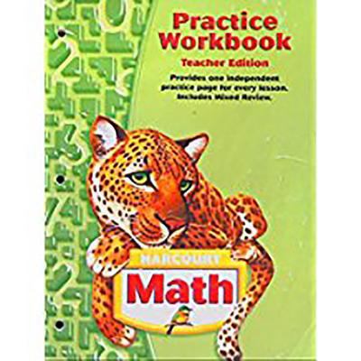 Harcourt School Publishers Math: Practice Workb... 0153204397 Book Cover