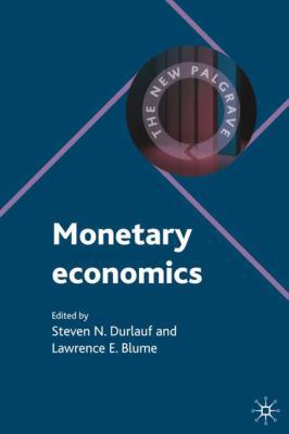 Monetary Economics 0230238874 Book Cover