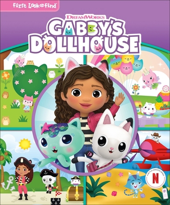 DreamWorks Gabby's Dollhouse: First Look and Find B0CHXNCHX1 Book Cover