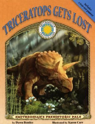 Triceratops Gets Lost [With Tear-Out Poster] 1592491669 Book Cover