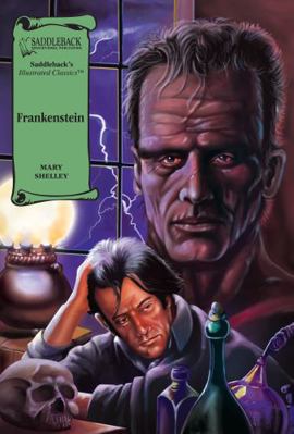 Frankenstein Graphic Novel (Illustrated Classics) 1562548980 Book Cover