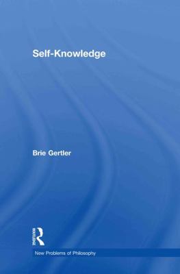 Self-Knowledge 0415405254 Book Cover