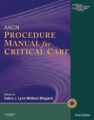 AACN Procedure Manual for Critical Care 1416062181 Book Cover