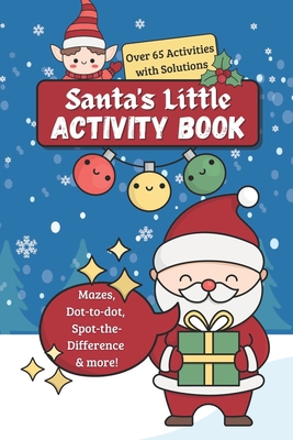 Santa's Little Activity Book: Stocking Stuffer ... B0BPV78WQT Book Cover