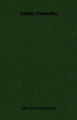 Arabic Proverbs 1406702080 Book Cover