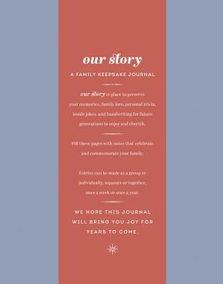 Our Story: A Family Keepsake Journal 0062889273 Book Cover