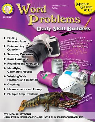 Daily Skill Builders: Word Problems, Middle Gra... 1580374468 Book Cover