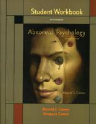 Student Workbook to accompany Abnormal Psychology 1429219181 Book Cover