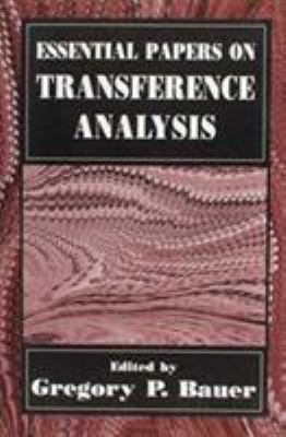 Essential Papers on Transference Analysis 0876685297 Book Cover