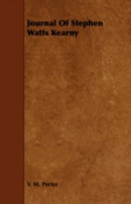 Journal Of Stephen Watts Kearny 1443772712 Book Cover