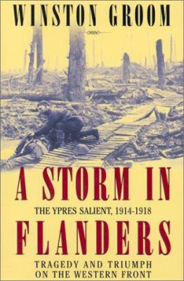 A Storm in Flanders: The Ypres Salient, 1914-19... 0871138425 Book Cover