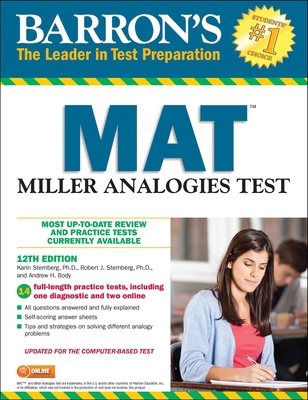 Barron's Mat: Miller Analogies Test 1438009542 Book Cover