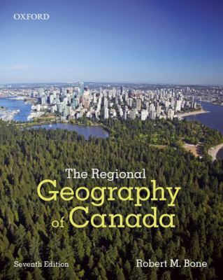 The Regional Geography of Canada 0199021295 Book Cover