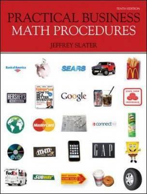 Practical Business Math Procedures 0073377538 Book Cover