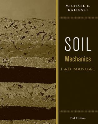 Soil Mechanics Lab Manual 0470556838 Book Cover