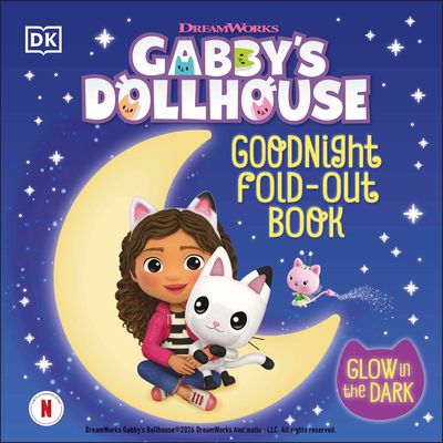 Gabby's Dollhouse Goodnight Fold-Out Book B0GHXS24HL Book Cover