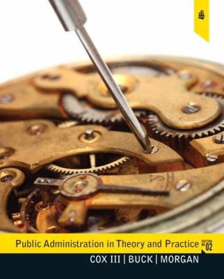 Public Administration in Theory and Practice B00A2KMS8K Book Cover