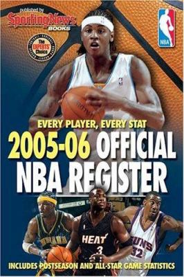 Official NBA Register 0892047984 Book Cover