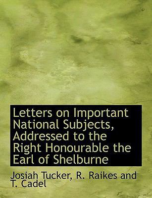 Letters on Important National Subjects, Address... 1140409247 Book Cover