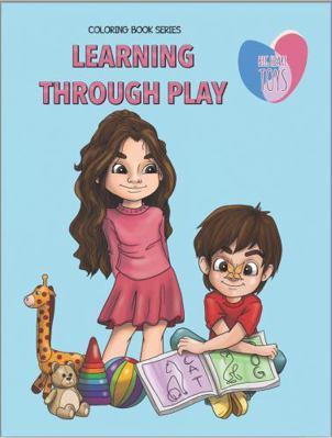 Paperback Learning Through Play : Coloring Books Series 1 Book