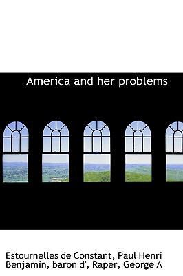 America and Her Problems 1110279698 Book Cover