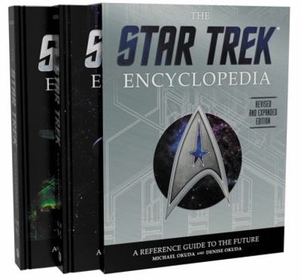 The Star Trek Encyclopedia: A Reference Guide t... 0062371320 Book Cover