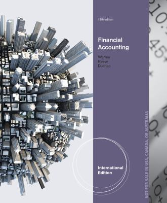Financial Accounting 1285073088 Book Cover