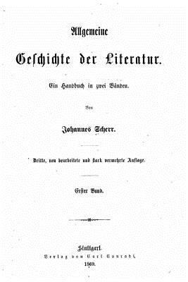 Allgemeine geschichte der literatur [German] 152394594X Book Cover