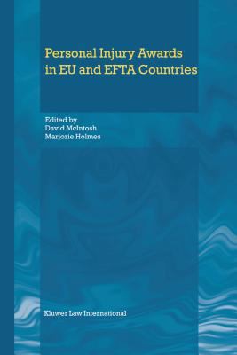 Personal Injury Awards in EU & EFTA Countries 9041120092 Book Cover